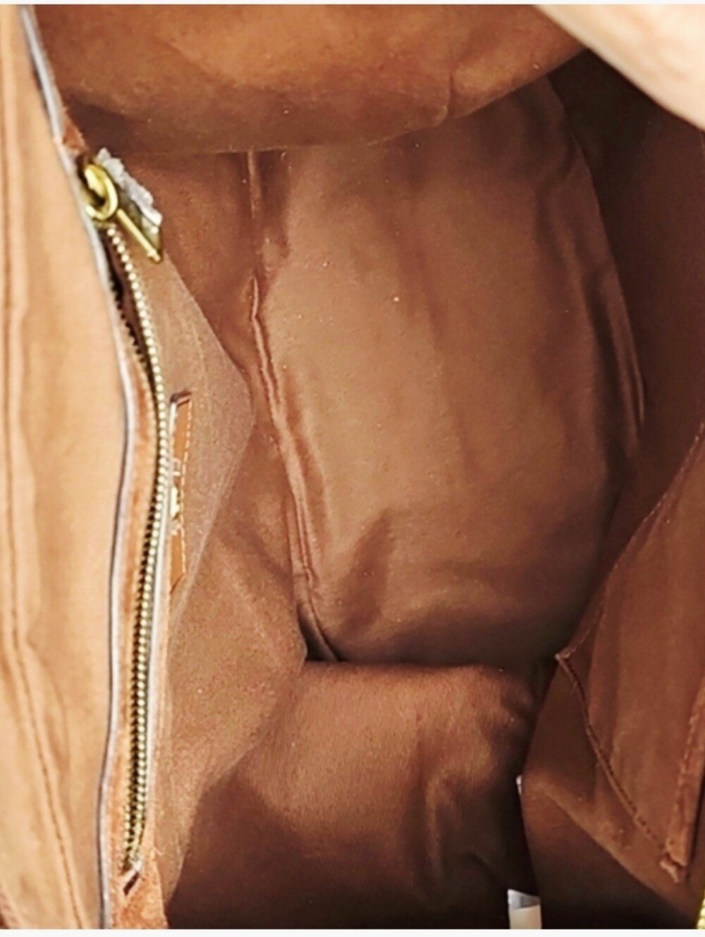 Banana Republic Cognac Suede Leather Hobo Bag - Picture 10 of 14